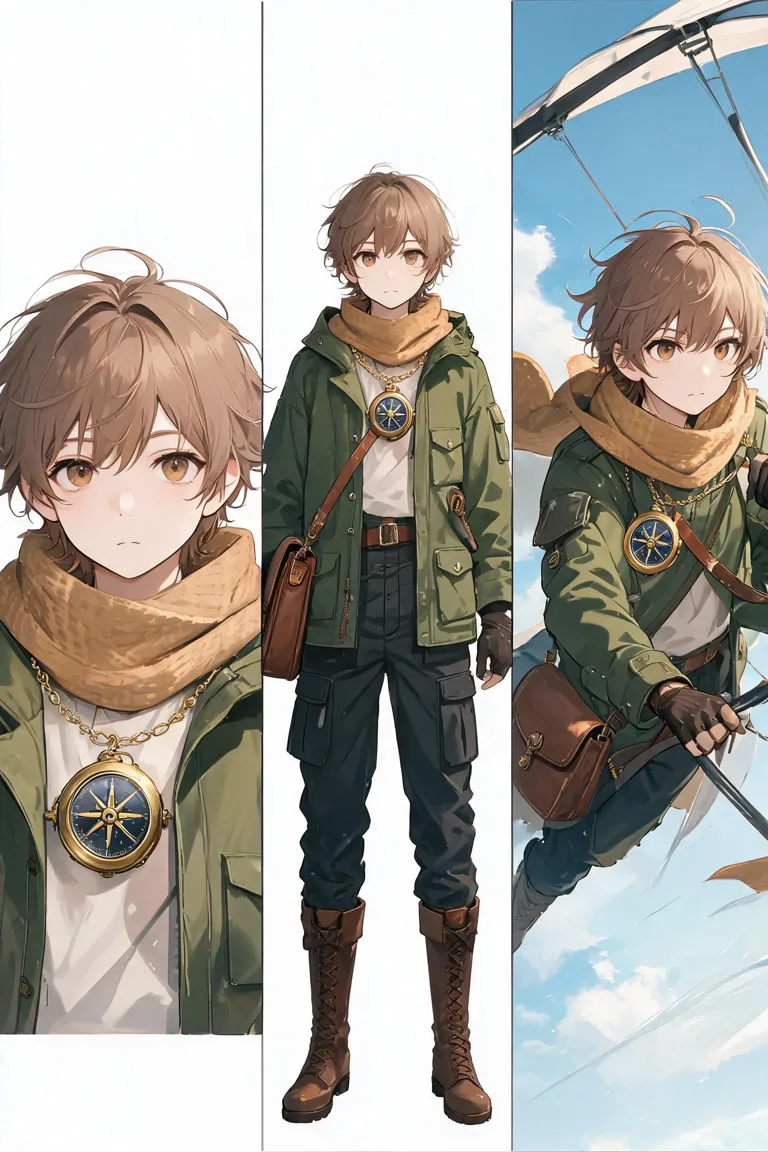 Sky Courier, Three Angles