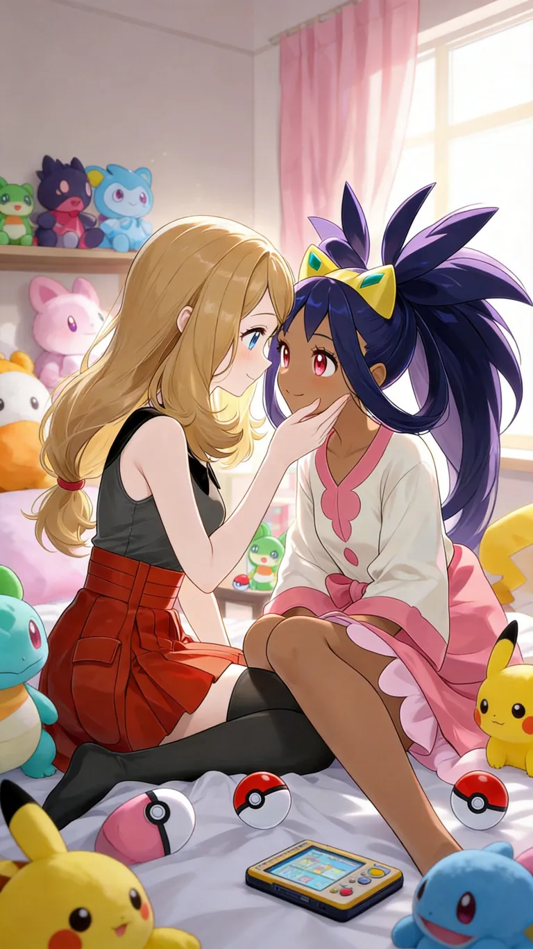 Strengthening friendship after a Pokemon battle đ», image 1 of 1