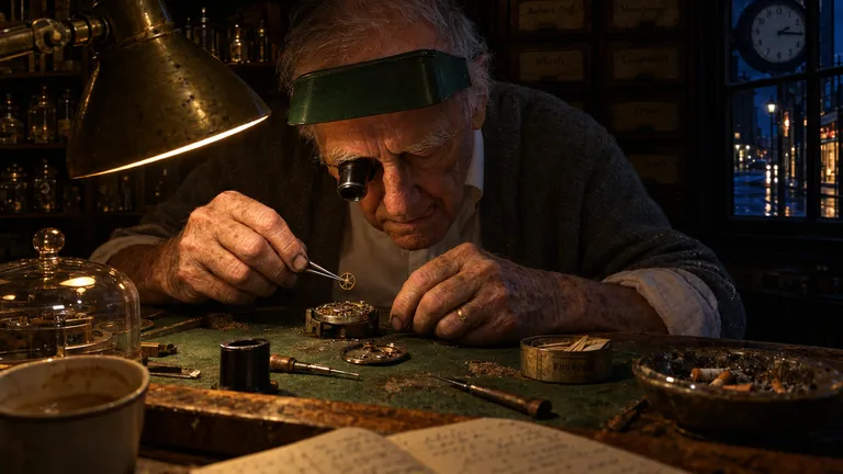 The Watchmaker at Quarter Past Two