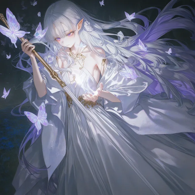 The Moonlit Butterfly Fae, image 1 of 1