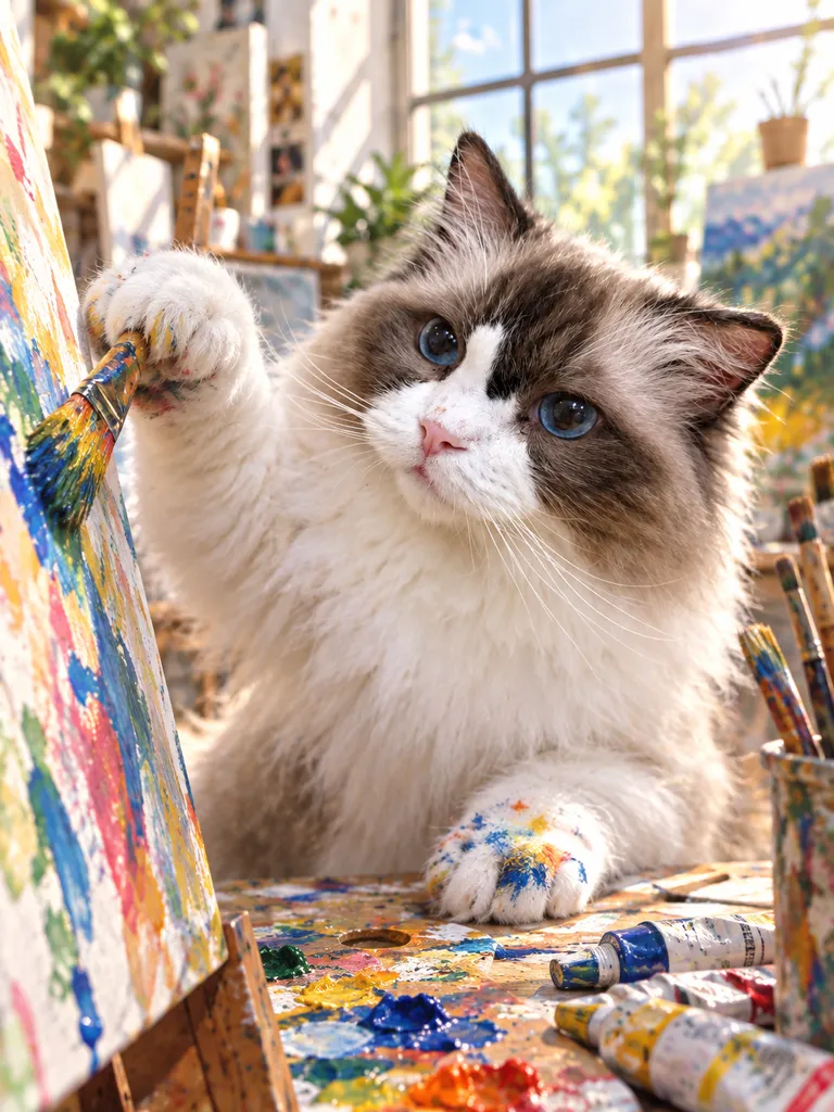 Time to Paint 🎨🐾, image 1 of 1
