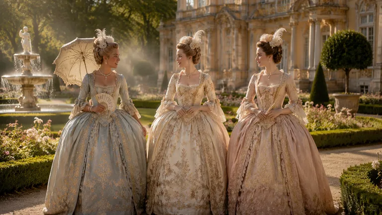 Ladies of the Rococo Court